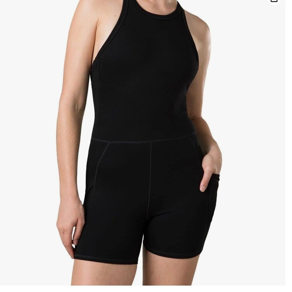 Prana Black Bodysuit